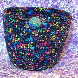 Handmade rope basket